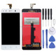 LCD Screen and Digitizer Full Assembly for BQ Aquaris M4.5 (White)