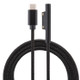 USB-C / Type-C to 6 Pin Nylon Male Power Cable for Microsoft Surface Pro 3 / 4 / 5 / 6 Laptop Adapter, Cable Length: 1.5m