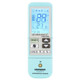 K-209ES Universal Air Conditioner Remote Control, Support Thermometer Function(Blue)