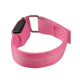 Pink Nylon Night Sports LED Light Armband Light Bracelet, Specification:Battery Version
