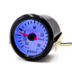 52mm 12V Universal Car Modified LED Blue Light Turbo Boost Gauge