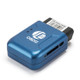 TK206 GPS OBD2 Real Time GSM Quad Band Anti-theft Vibration Alarm GSM GPRS Mini GPS Car Tracker (Blue)