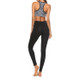 Slim Hip Yoga Modal Leggings (Color:Black Size:L)