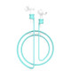 For Xiaomi Air Earphone Silicone Lanyard Anti-lost Rope(Mint Green)