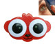 2 PCS Creative Environmental Protection Cartoon Animal Big Eye Contact Lens Box(Red Monkey)
