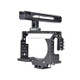YELANGU CA7 YLG0908A Handle Video Camera Cage Stabilizer for Sony A7K & A7X & A73  & A7S & A7R & A7RII & A7SII (Black)