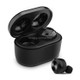 BTH-A6 Wireless Bluetooth 5.0 Earphone with Magnetic Charging Box (Black)