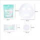 20 PCS Compressed Paper Mask Disposable Cotton Skin Care Mask Facial Paper Mask For Women