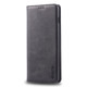 For Galaxy S10  Plus AZNS Retro Texture Magnetic Horizontal Flip PU Leather Case with Holder & Card Slots & Photo Frame(Black)