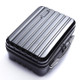 Storage Bag Suitcase Hard Shell Protective Case Shockproof Carrying Box for Hyperice Hypervolt (Black)