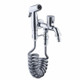 Double Out Faucet Bathroom Small Washing Machine Faucet, Color:Faucet + Spray Gun