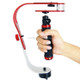 DEBO Handheld Video Stabilizer for DSLR Camera Camcorder, UF-007(Red)