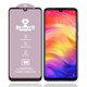 For Xiaomi Redmi Note 7 9H HD Large Arc High Alumina Full Screen Tempered Glass Film