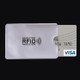 100 PCS Aluminum Foil Card Protective Cover Case RFID Blocking Safety Shield Identity Sleeves Cards Bag, Size: 9.1*6.3cm