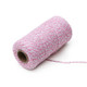 Two-color Cotton Thread Handmade DIY Drawstring Gift Box Packing Rope 2mm Thick (100m / Roll)(07)