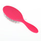 Soft Women Hair Brush Salon Hairstyles Comb Wet Dry Scalp Massage Brushes(Pink)