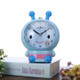 3 PCS Creative Home Day Cartoon Flower Bee Talking Student Alarm Clock(Blue)