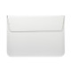 Universal Envelope Style PU Leather Case with Holder for Ultrathin Notebook Tablet PC 13.3 inch, Size: 35x25x1.5cm(White)