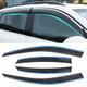 4 PCS Window Sunny Rain Visors Awnings Sunny Rain Guard for Ford Focus 2005-2011 Version Classic Style Sedan