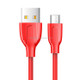 JOYROOM S-M355 Yue Series 2.0A 1m PVC Cord USB to Micro USB Data Sync Charge Cable, For Galaxy, Huawei, Xiaomi, LG, HTC and Other Smart Phones (Red)