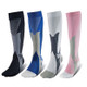 3 Pairs Compression Socks Outdoor Sports Men Women Calf Shin Leg Running, Size:L/XL(White)