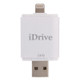 16GB 8 Pin USB iDrive iReader Flash Memory Stick for iPhone 6 & 6s, iPhone 6 Plus & 6s Plus, iPhone 5 & 5C & 5S