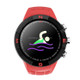 F18 1.3inch IP68 Waterproof Smartwatch Bluetooth 4.2, Support Incoming Call Reminder / Heart Rate Detection / Sleep Monitoring(Red)