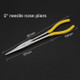 11 Inch Multi-function 0 Degree Straight Needle-nosed Pliers Hand Tool