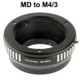 MD Lens to M4/3 Lens Mount Stepping Ring(Black)