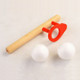 Classic Wooden Games Floating Blow Pipe & Balls Blowing Toy for Children