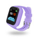 ZGPAX S668 1.3 inch IPS Screen GPS Tracker Smart Watch for Kids, IP67 Waterproof, Support GPS / Micro SIM Card / Anti-lost / SOS Call / Location Finder / Remote Monitor / Voice Monitoring(Purple)