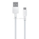 Huawei 1m Micro USB to USB 2.0 Data Sync Charging Cable, For Samsung / Huawei / Xiaomi / Meizu / LG / HTC and Other Smartphones(White)