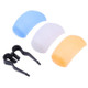 Pop-up Flash Soft Flash Diffuser Kit (White Diffuser / Blue Diffuser / Orange Diffuser / Diffuser Bracket)