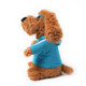 Plush Electric Doll Moving Ear Smart Singing Toy Dog(Blue)