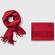 Autumn and Winter Season Classic Solid Color Imitation Cashmere Scarf, Size: 60 * 200cm(Dark Red)