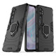 For Xiaomi Mi CC9 Pro & Note 10 Shockproof PC + TPU Protective Case with Magnetic Ring Holder (Black)