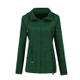 Raincoat Waterproof Clothing Foreign Trade Hooded Windbreaker Jacket Raincoat, Size: S(Green)