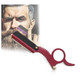 Stainless Steel Vintage Razor Thumb Razor(Red)