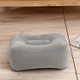Travel Portable Inflatable Foot Rest Pilllow Mat Pad, Size:38x29cm(Gray)