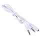 1M Hi-Fi AUX Audio Cable 3.5mm Dual Male to Female Plug Jack Stereo Audio Wire for iPhone, iPad, Samsung, MP3, MP4, Sound Card, TV, Radio-recorder, Car Bluetooth Speacker, Computer, etc(White)