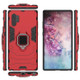 PC + TPU Shockproof Protective Case with Magnetic Ring Holder for Galaxy Note10 Pro(Red)