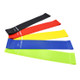 5 Color (Black, Blue, Green, Red, Yellow) Heavy Thicker Resistance Bands Fitness Natural Latex Stretch Band Yoga Straps with Pouch Bag