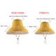 Rust Red Cotton Double-sided Wearable Big Eaves Sun-proof Fisherman Hat, Specification:Children's Models 50-54cm