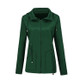 Raincoat Waterproof Clothing Foreign Trade Hooded Windbreaker Jacket Raincoat, Size: M(Green)