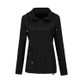Raincoat Waterproof Clothing Foreign Trade Hooded Windbreaker Jacket Raincoat, Size: M(Black)