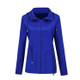 Raincoat Waterproof Clothing Foreign Trade Hooded Windbreaker Jacket Raincoat, Size: M( Lake Blue )(Lake Blue)