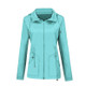 Raincoat Waterproof Clothing Foreign Trade Hooded Windbreaker Jacket Raincoat, Size: M(Water Blue )(Water Blue)