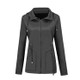 Raincoat Waterproof Clothing Foreign Trade Hooded Windbreaker Jacket Raincoat, Size: L(Gray)