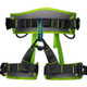 XINDA XDA9516 Outdoor Rock Climbing Polyester High-strength Wire Adjustable Downhill Whole Body Safety Belt(Green)