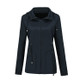 Raincoat Waterproof Clothing Foreign Trade Hooded Windbreaker Jacket Raincoat, Size: L(Navy )(Navy)